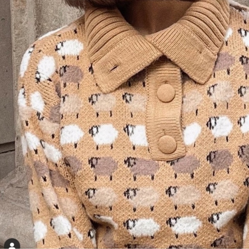 Zara Sheep Sweater